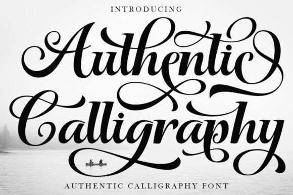 Authentic Calligraphy: The Definitive Premium Script Font