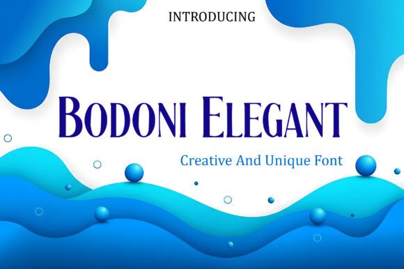 Beyond the Basics: The Refined Allure of Bodoni Elegant
