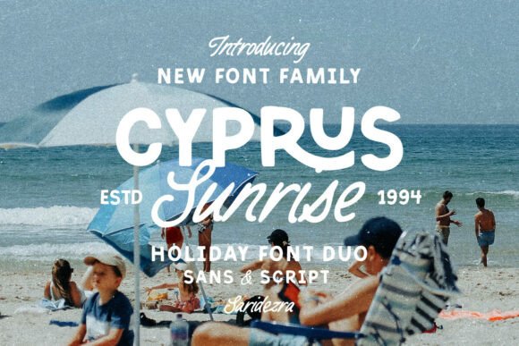 Cyprus Sunrise Duo: A Font for Authentic Brands