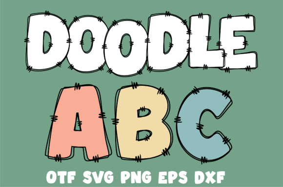Doodle Abc: A Hand-Drawn Typeface for Creative Projects