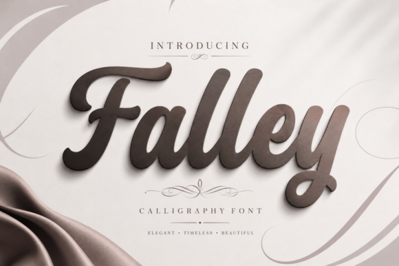 Falley: The Contemporary Calligraphy Font for Elegant Design