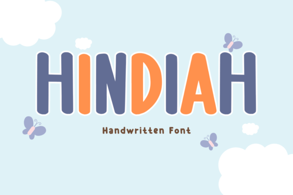 Hindiah: The Optimistic Typeface for Modern Creators