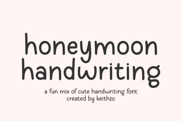 Honeymoon Handwriting: Infusing Playfulness Into Your Design