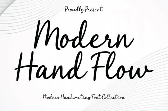 Modern Hand Flow: The Authentic Script Font for Designers