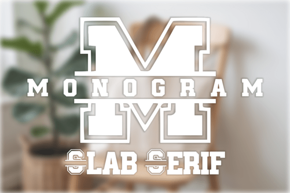 Monogram Slab Serif: A Timeless Typeface for Bold Personalization