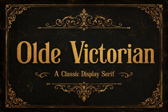 Olde Victorian: A Timeless Serif for Classic Design