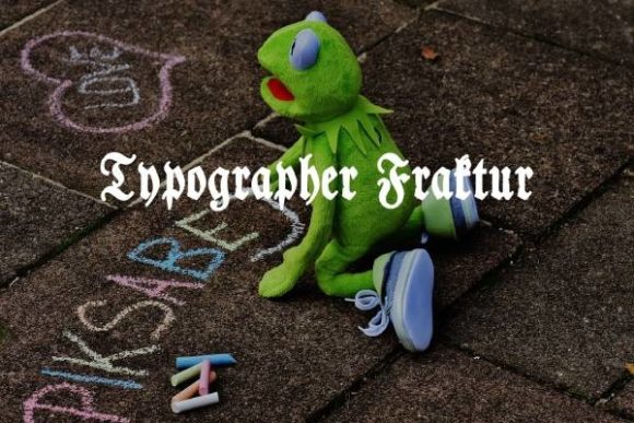 Typographer Fraktur: A Guide to This Bold Display Font